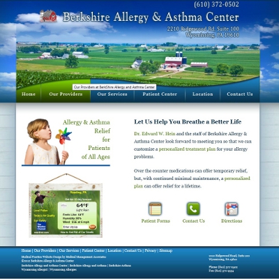 Berkshire Allergy and Asthma Center, Allergy and Asthma